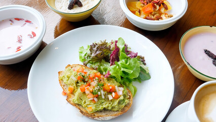 Woman gets ears massage in spa salon, female person on massage therapy