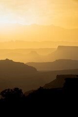 Sunrise in the desert