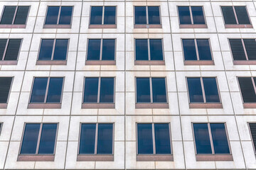 Housing architecture in Austin Texas with view of modern apartment building