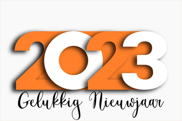 2023 - gelukkig nieuwjaar 2023