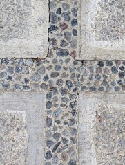 Stone and cement cross