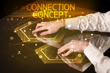 Navigating social networking with social icons