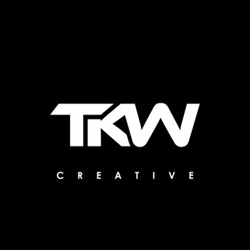 TKW Letter Initial Logo Design Template Vector Illustration
