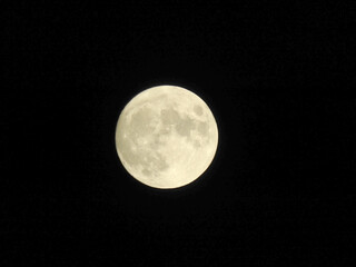 Fototapeta premium full moon in the night sky