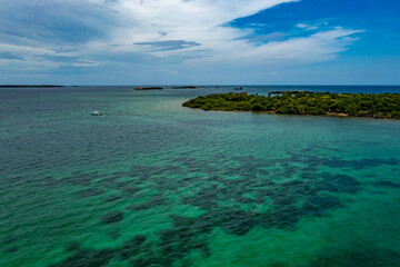 Islas del Rosario in Colombian Caribbean from above | Luftbilder Islas del Rosario in Kolumbien | Karibik aus der Luft