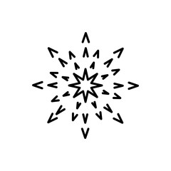 Fireworks line icon. Pyrotechnic salute sign. Carnival celebration lights symbol. Quality design element. Editable stroke. Linear style fireworks icon. Vector