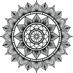 luxury ornamental mandala design background, mandala design, Mandala pattern Coloring book Art wallpaper design, tile pattern