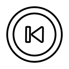 Skip Back Arrow Icon