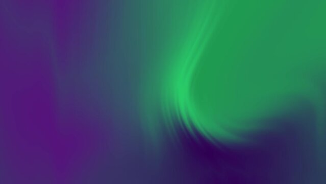 Abstract green and purple gradient motion background