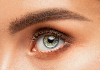 The make-up artist does Long-lasting styling of the eyebrows  and will color the eyebrows. Eyebrow...