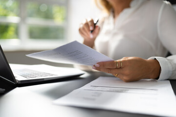 Official Legal Contract Document Review