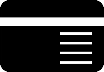 Obraz premium Isolated icon of a credit card. Concept of payment and digital currency. 