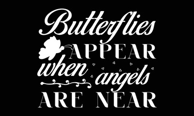 Butterfly t-shirt design vector template