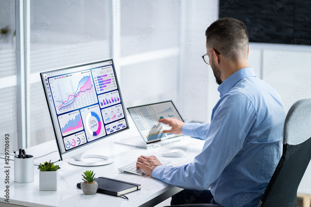 Poster Data Analyst Using Data Analytics KPI