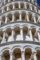 Tower cloe up Pise Toscane Italia