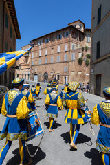 Traditionnal Parade Siena Toscane Italia 2