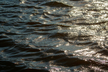 ripples in the water