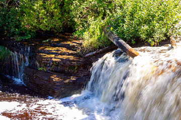waterfall in the park