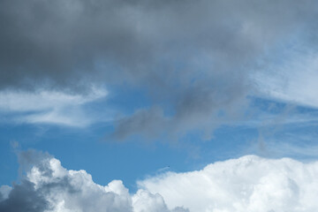 Obraz premium Clouds Creating Beautiful Abstract Weather Cloudscape