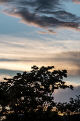 Clouds Creating Beautiful Abstract Weather Cloudscape