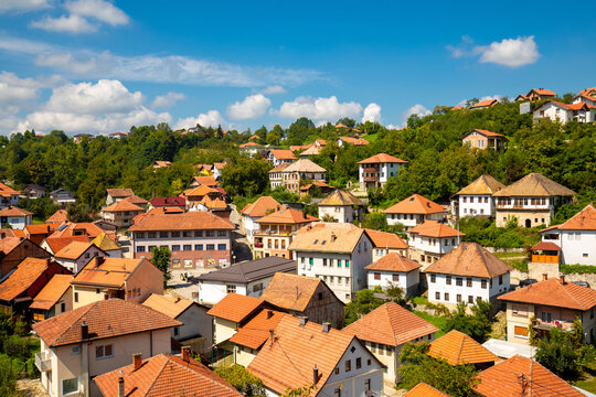 View of the town of Tešanj