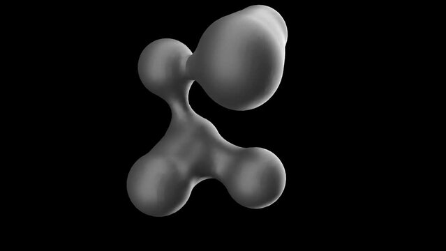 Black meta balls spheres transition deformation 