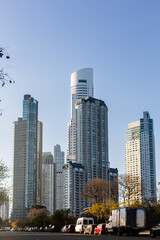 Obraz premium Evening in Puerto Madero, Buenos Aires, Argentina