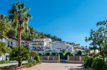 Architecture in the village of Cambil, Spain