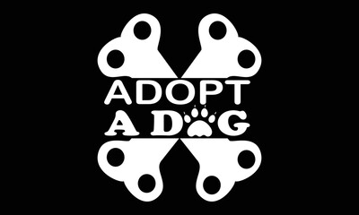 Dog T-shirt Design Vector Template