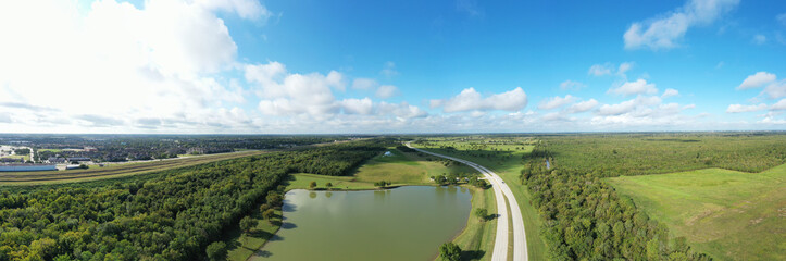 Fototapeta premium Westheimer - Houston to Katy