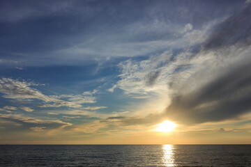 set of pictures of the beauty of nature in the morning