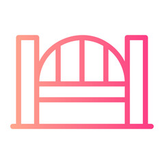 bridge gradient icon