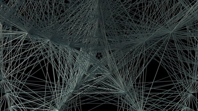 Synchromesh 1006: Abstract 3D art structure.
