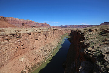 Colorado River in Marble Canyon - Page, Arizona