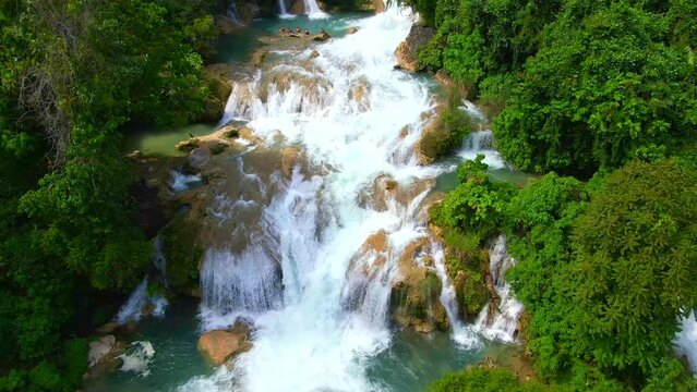 Aliwagwag Falls, Cateel Davao Region Philippines