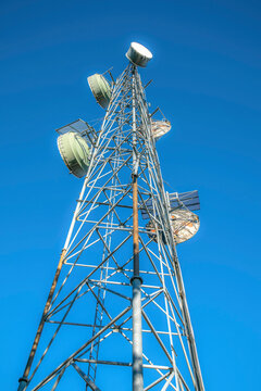Mount Lemmon, Arizona- Low angle view of a radio tower