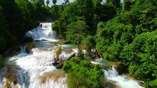 Aliwagwag Falls, Cateel Davao Region Philippines