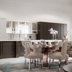 3D Rendering Modern House Design