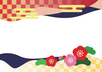 和風の背景素材