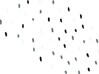 hand drawn boho oval