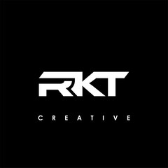 RKT Letter Initial Logo Design Template Vector Illustration