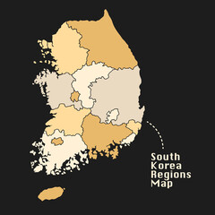 Illustrated Maps of South Korea