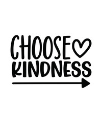 Naklejka na ściany i meble Kindness SVG Bundle, Inspirational Svg, Kind Cut File, Be Kind Svg Cut Files, Svg Files for Cricut, Sayings Shirt Svg, Cute Shirt Svg