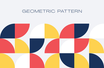 flat geometric pattern