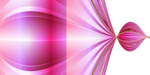 Pink gold invitation background