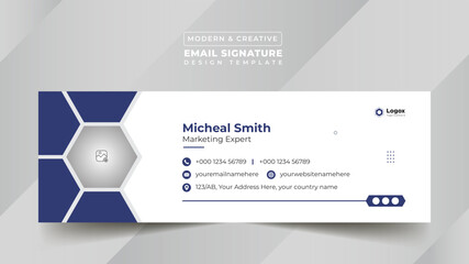 Business Digital Email Signature Design Template