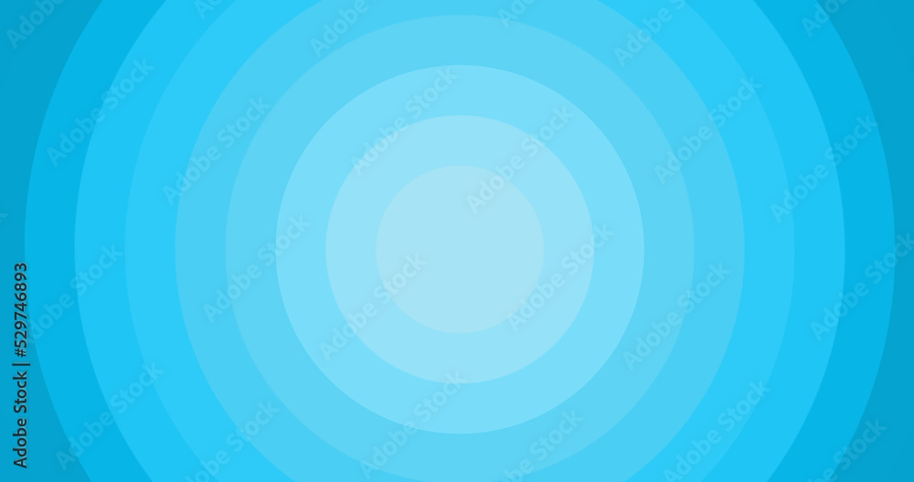 Poster image of multiple blue circles with copy space background