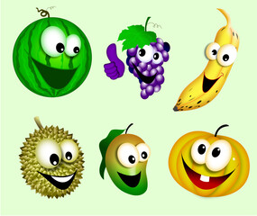 cute characters in the form of vector graphics,
suitable for design related to children's world and various design work
