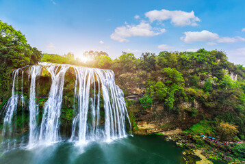 Huangguoshu Waterfall in Guizhou Province, China