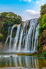 Fototapeta na wymiar Huangguoshu Waterfall in Guizhou Province, China